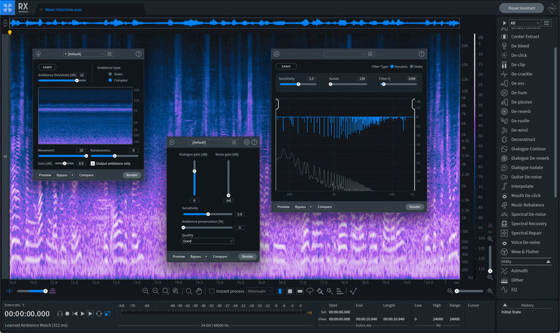 iZotope RX 9 Audio Editor Advanced v9.3.1 macOS